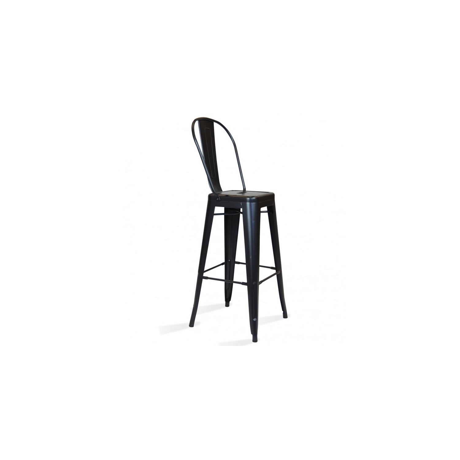 PACK 4 TABURETE BISTRO MATT HIGHBACK
