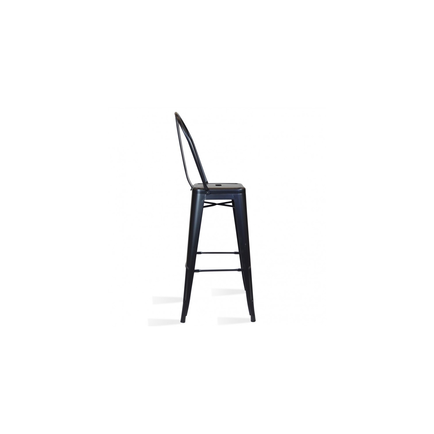 PACK 4 TABURETE BISTRO MATT HIGHBACK