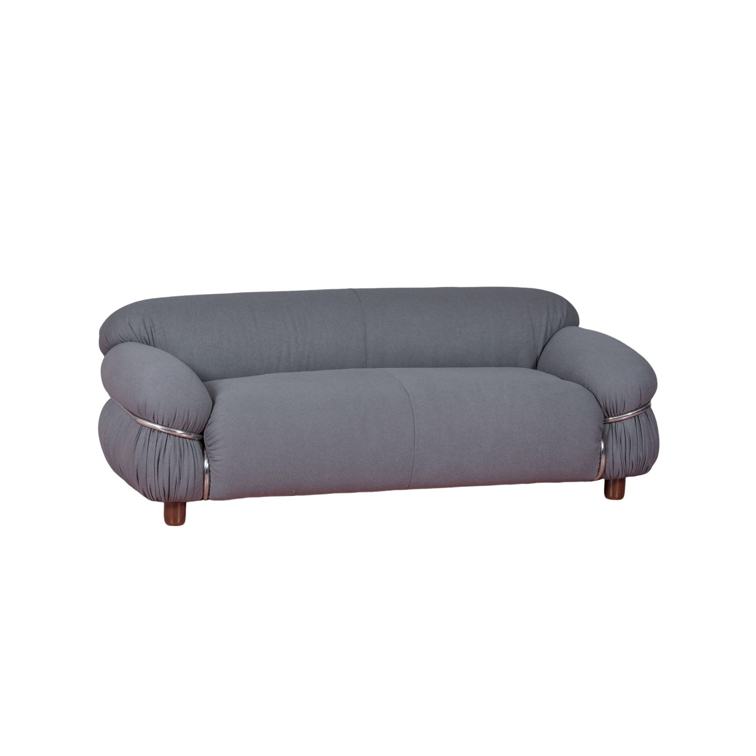 OLYMPIA 2-SITZ-SOFA, GEPOLSTERT MIT SHERPA-STOFF