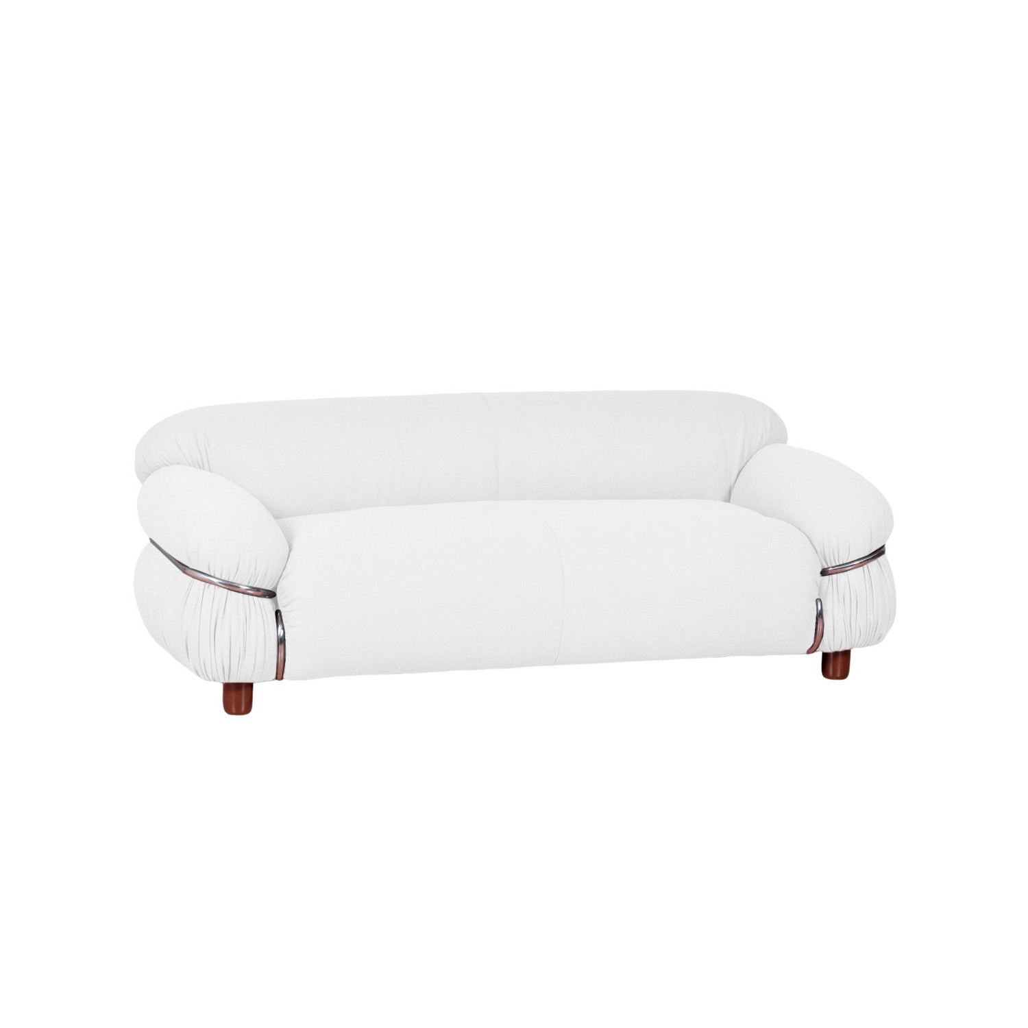 SOFA OLYMPIA DE 2 PLAZAS TAPIZADO EN TEJIDO SHERPA