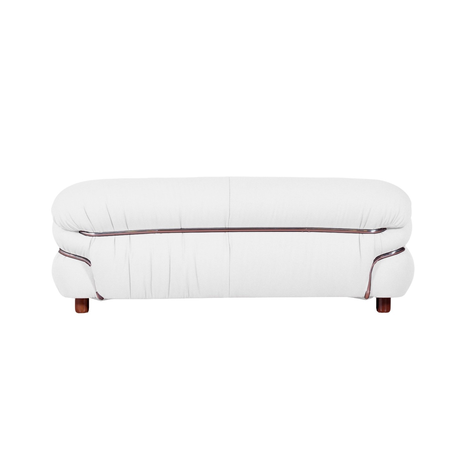 OLYMPIA 2-SEAT SOFA UPHOLSTERED IN SHERPA FABRIC