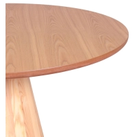 Table de salle à manger gigogne 120cm en bois de frêne