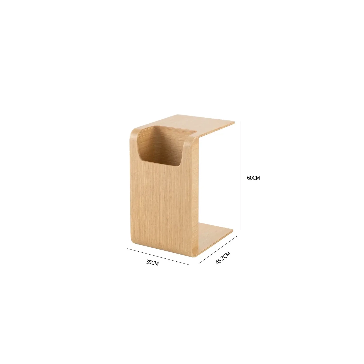 Denver Mehrzweck-Beistelltisch aus Holz Nest Dream - 5
