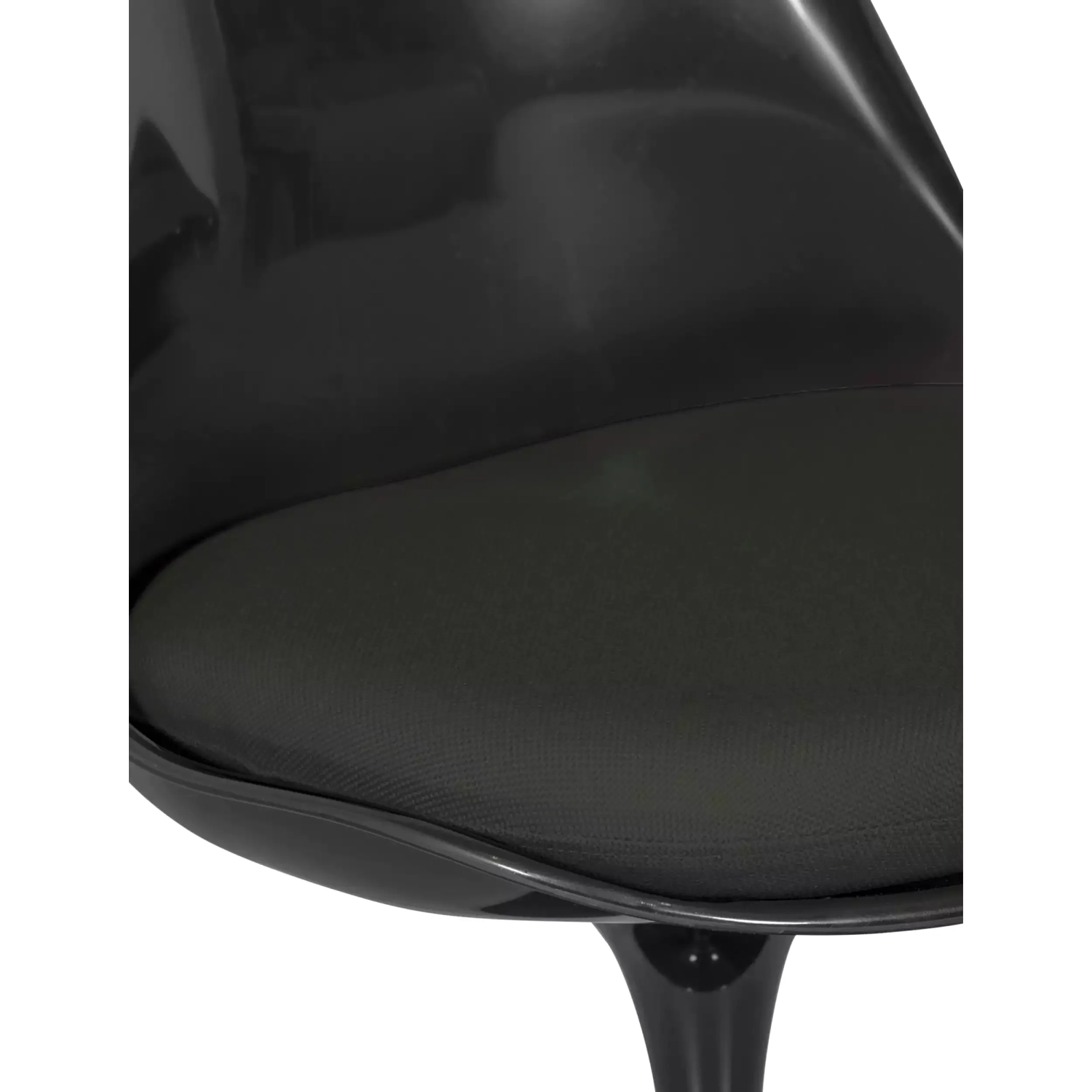 Krzesło Lotus All Black z bawełnianą poduszką FURNMOD - 9