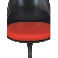 Rose-tuoli All Black, puuvillatyyny FURNMOD - 4