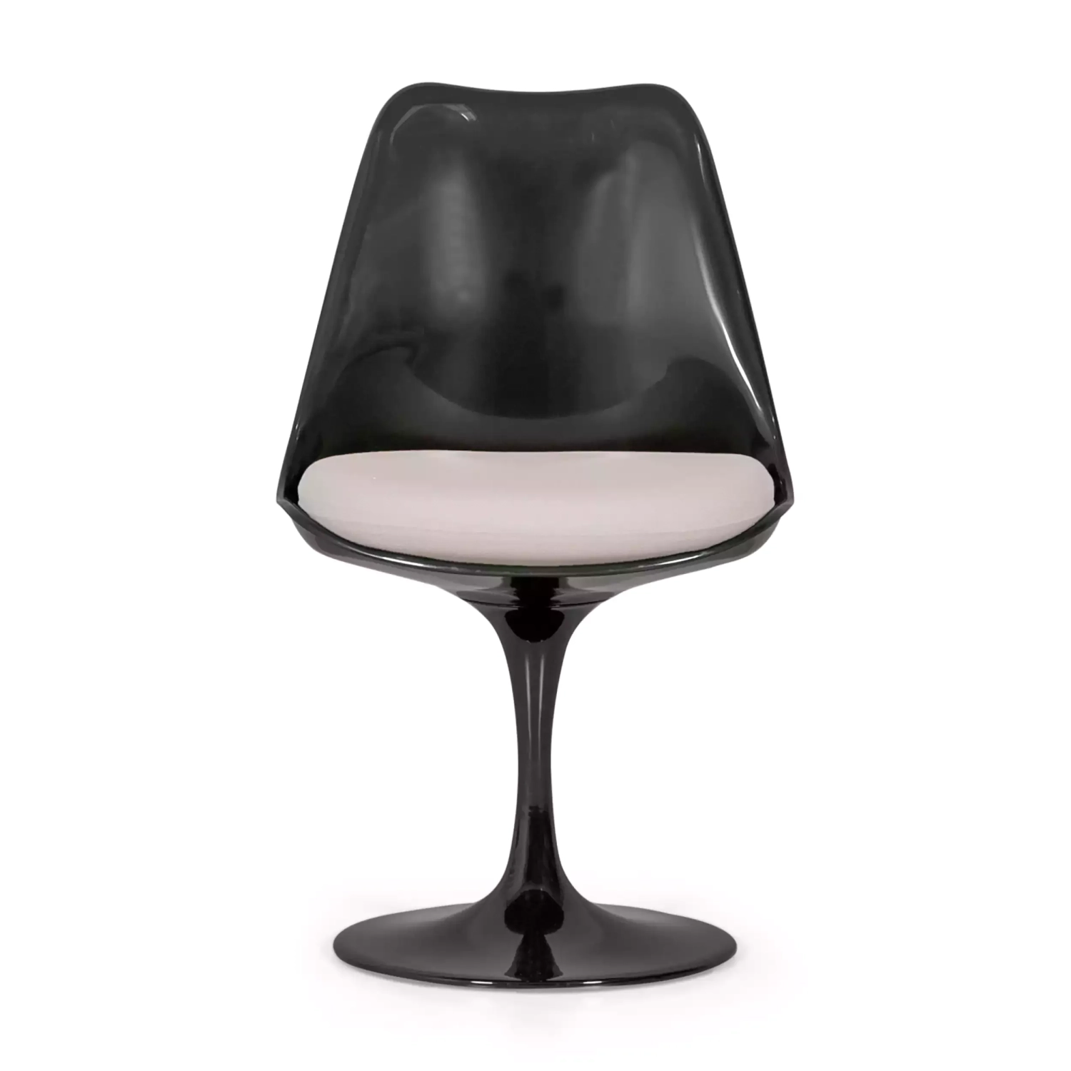 Rose-tuoli All Black, puuvillatyyny FURNMOD - 26