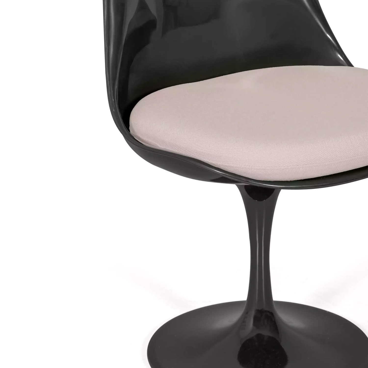 Rose-tuoli All Black, puuvillatyyny FURNMOD - 31