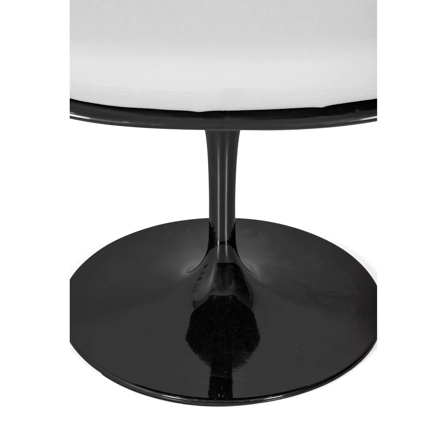Lotus Arms Chair All Black with cotton cushion FURNMOD - 34