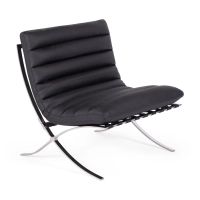Design fauteuil bekleed met synthetisch leer - Madrid Nest Dream - 1