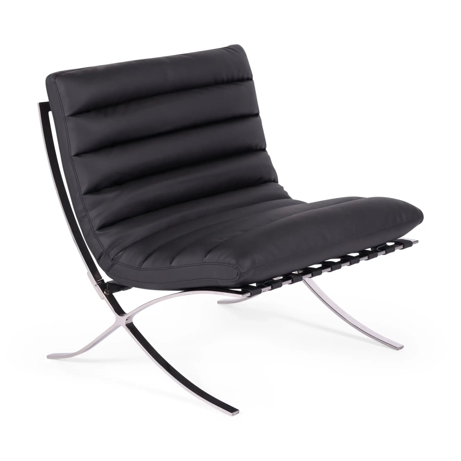 Designfåtölj klädd i syntetiskt läder - Madrid Nest Dream - 1