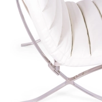 Design armchair upholstered in synthetic leather - Madrid Nest Dream - 10