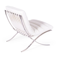 Design Sessel gepolstert in Kunstleder - Madrid Nest Dream - 16