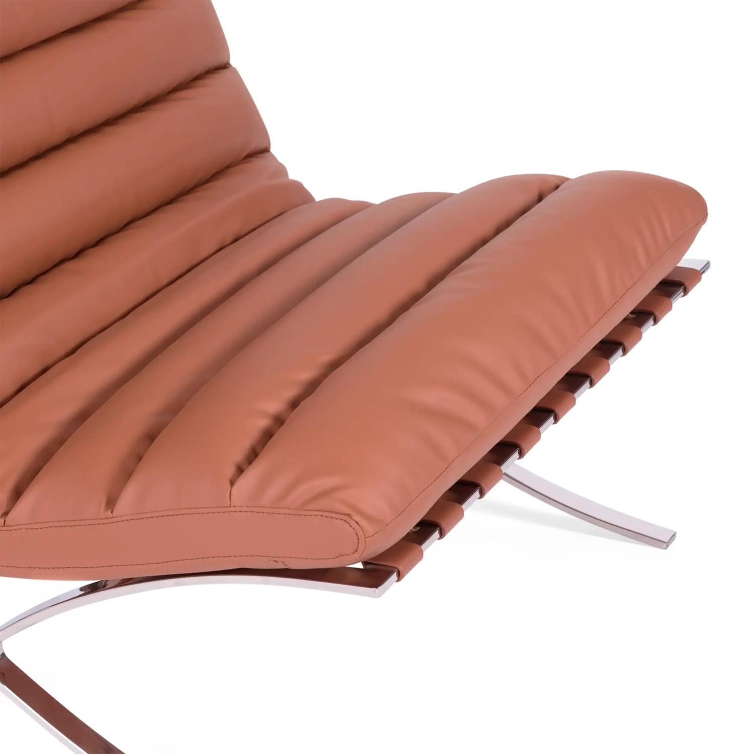 Design Sessel gepolstert in Kunstleder - Madrid Nest Dream - 19