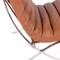 Design Sessel gepolstert in Kunstleder - Madrid Nest Dream - 31