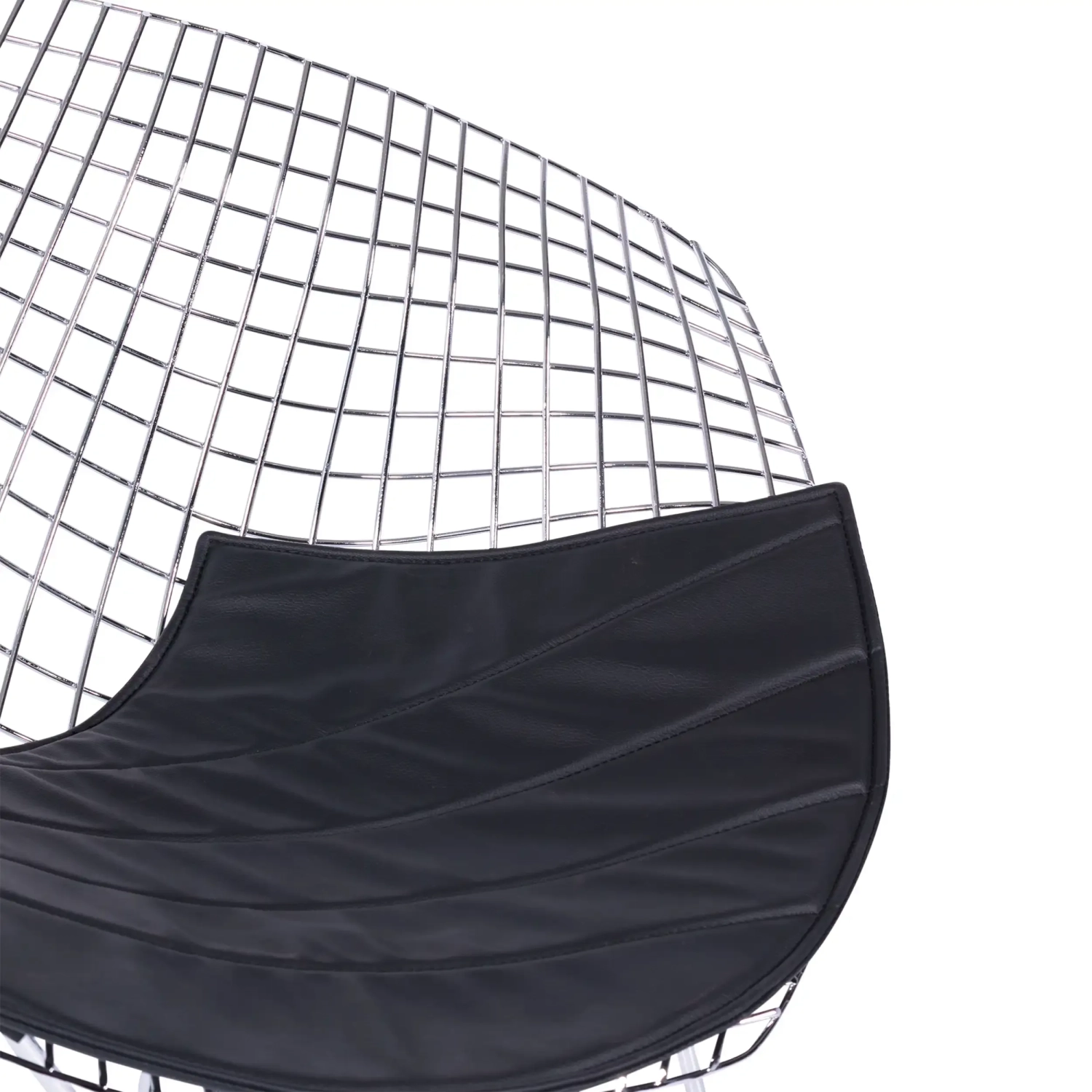 Fauteuil design en acier chromé Diamond FURNMOD - 5