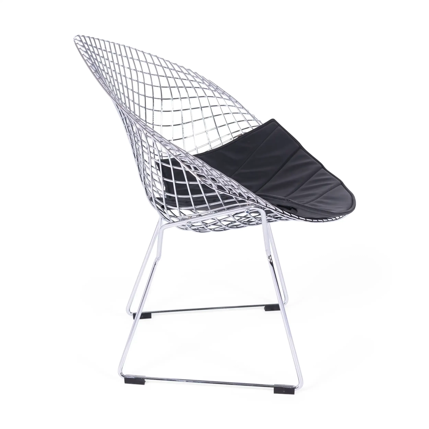 Sillón de diseño en acero cromado Diamond FURNMOD - 7