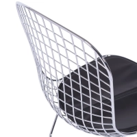 Silla de comedor en acero cromado Berta FURNMOD - 7
