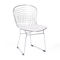 Berta chromed steel dining chair Berta FURNMOD - 8