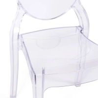 Transparenter Esszimmerstuhl Lousiana FURNMOD - 4