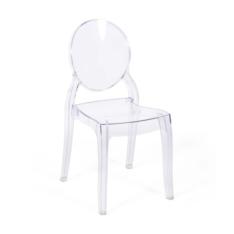 Silla Louisiana Transparente FURNMOD - 1