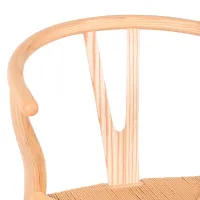 Sedia Wish CH24 Fatta a Mano in Legno di Frassino FURNMOD - 4