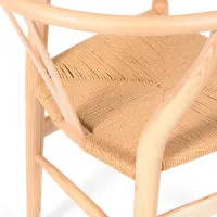 Wish CH24 Handgefertigter Stuhl aus Eschenholz FURNMOD - 9