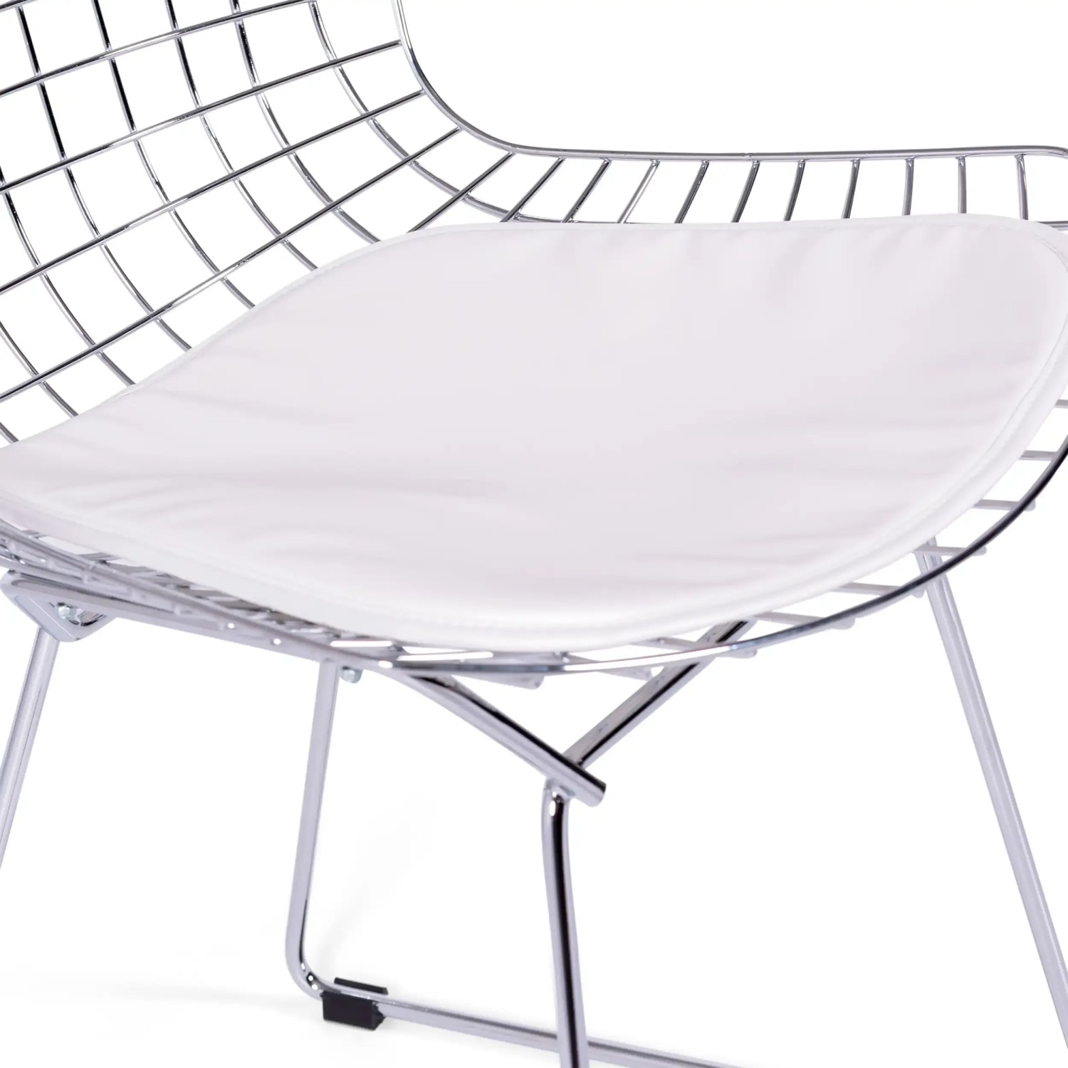 Chaise Berta "Haute Qualité" en Acier Chromé FURNMOD - 12