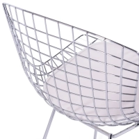 Réplica de cadeira HQ Chrome Bertoia - Cadeiras de metal - Móveis de design