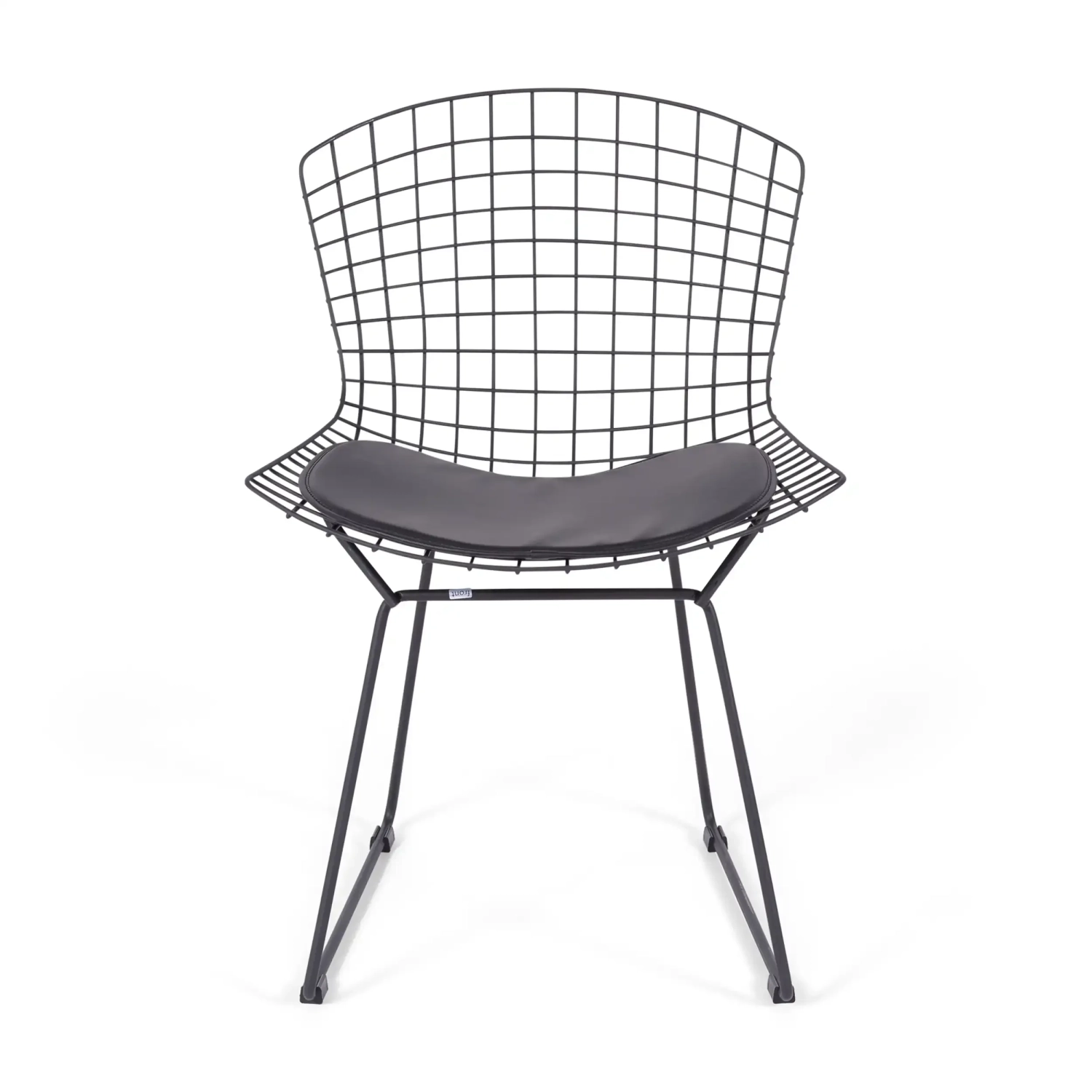 Replika Bertoia stol i svart stål - Metallstolar - MuebleDesign