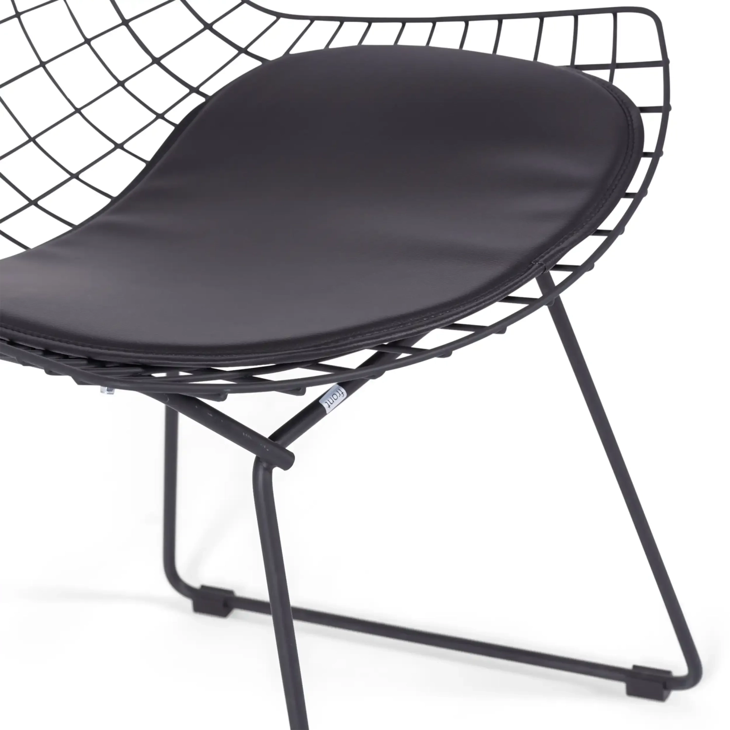 Réplique Chaise Bertoia in Noir - Chaise industrielle - MeublesConcept