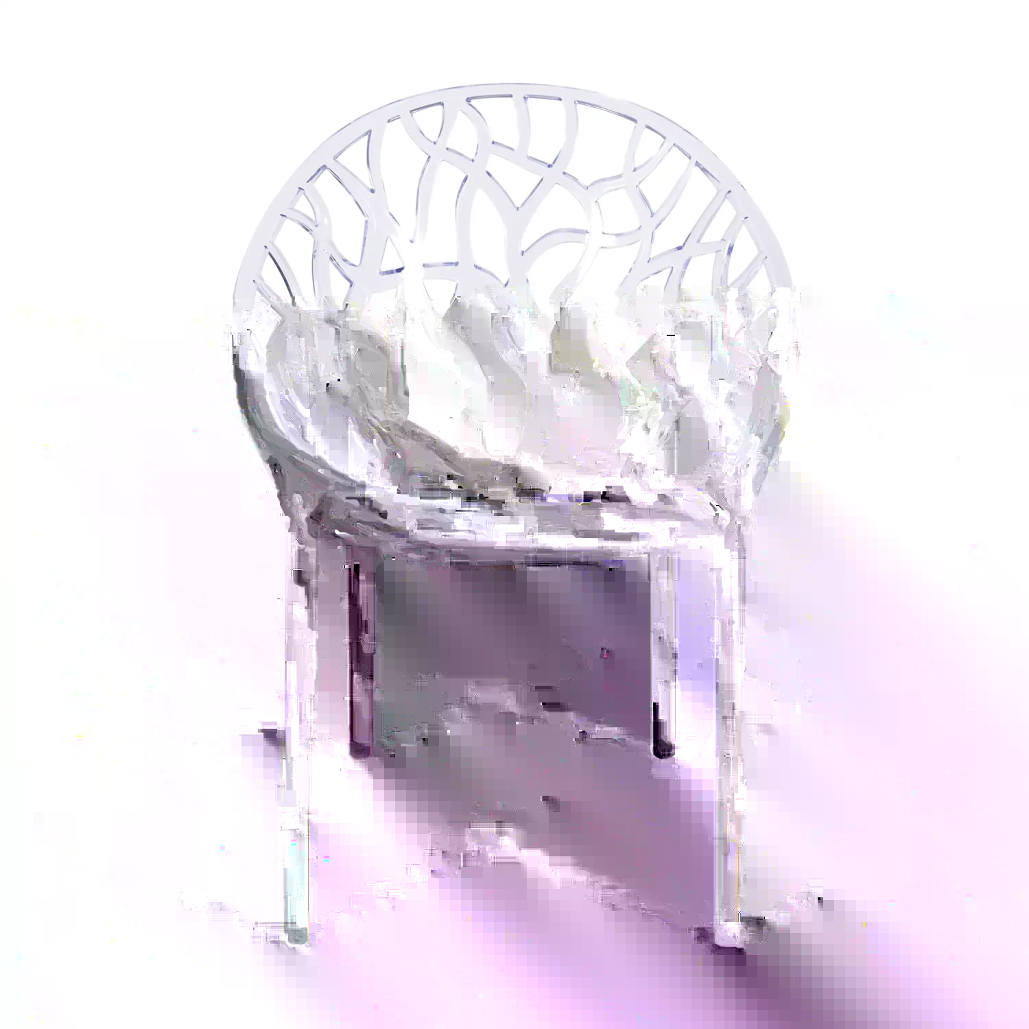 Replika židle Chrystal Transparent - Zahradní židle - Mobelarium