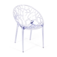 Sedia da esterno trasparente Chrystal Replica