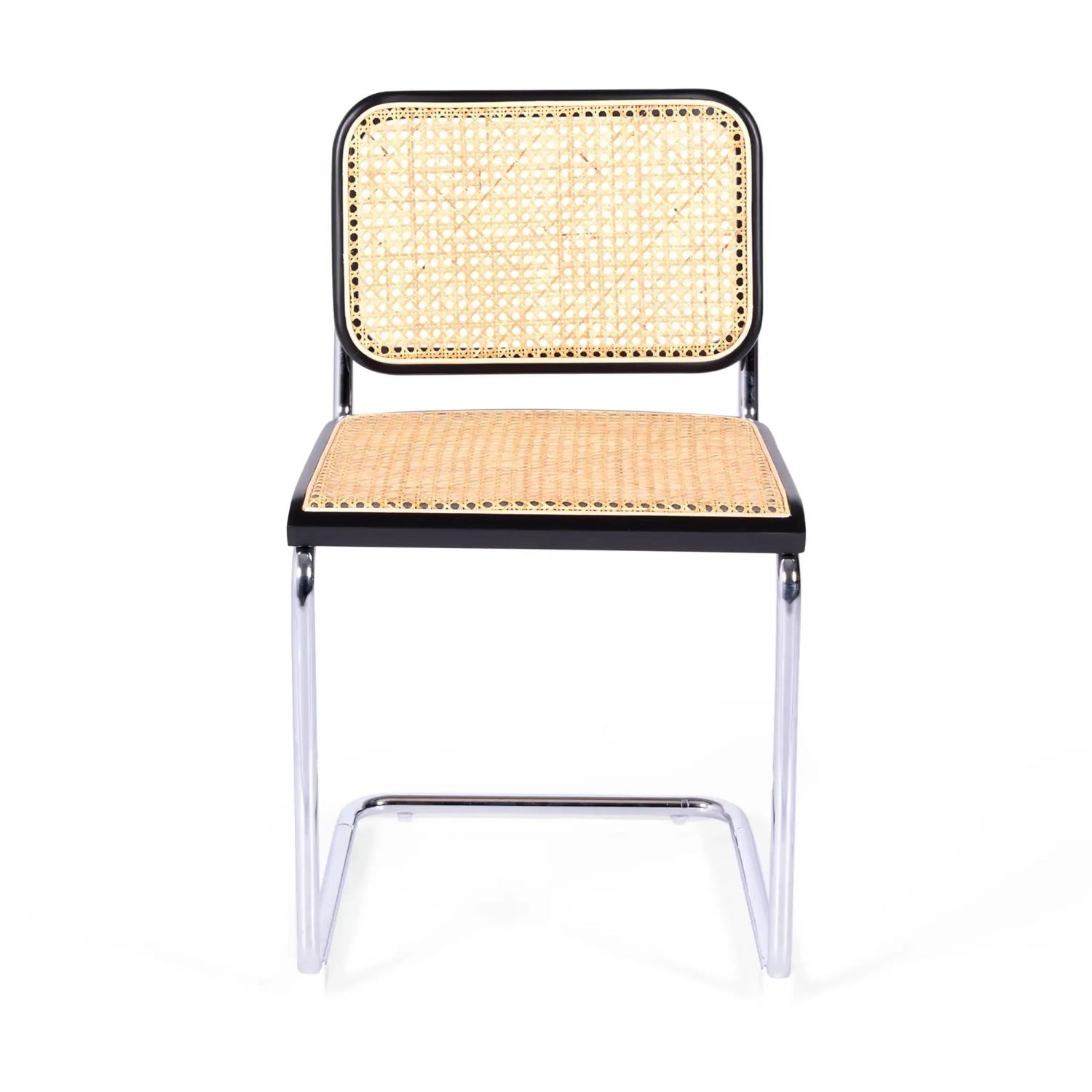Židle Cesca levná židle z oceli, buku a ratanu 🪑 | Mueble Design