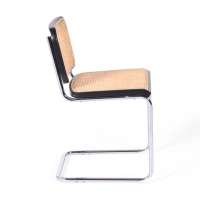 Židle Cesca levná židle z oceli, buku a ratanu 🪑 | Mueble Design