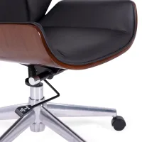 Nordic Highback office chair in walnut - Office chairs - Mueble Design