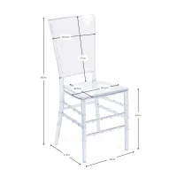 Cadeiras transparentes Felipe Ghost - Cadeiras de plástico - Mueble Design