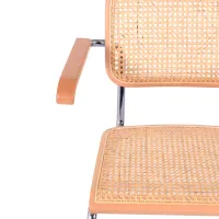 Cesca stoel met armleuningen - Rotan stoelen - Mobelarium
