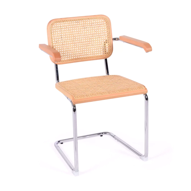 Chaise Knoll réplique Cesca avec accoudoirs, version économique