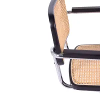 Silla Cesca con reposabrazos - Sillas de ratán - Mueble Design