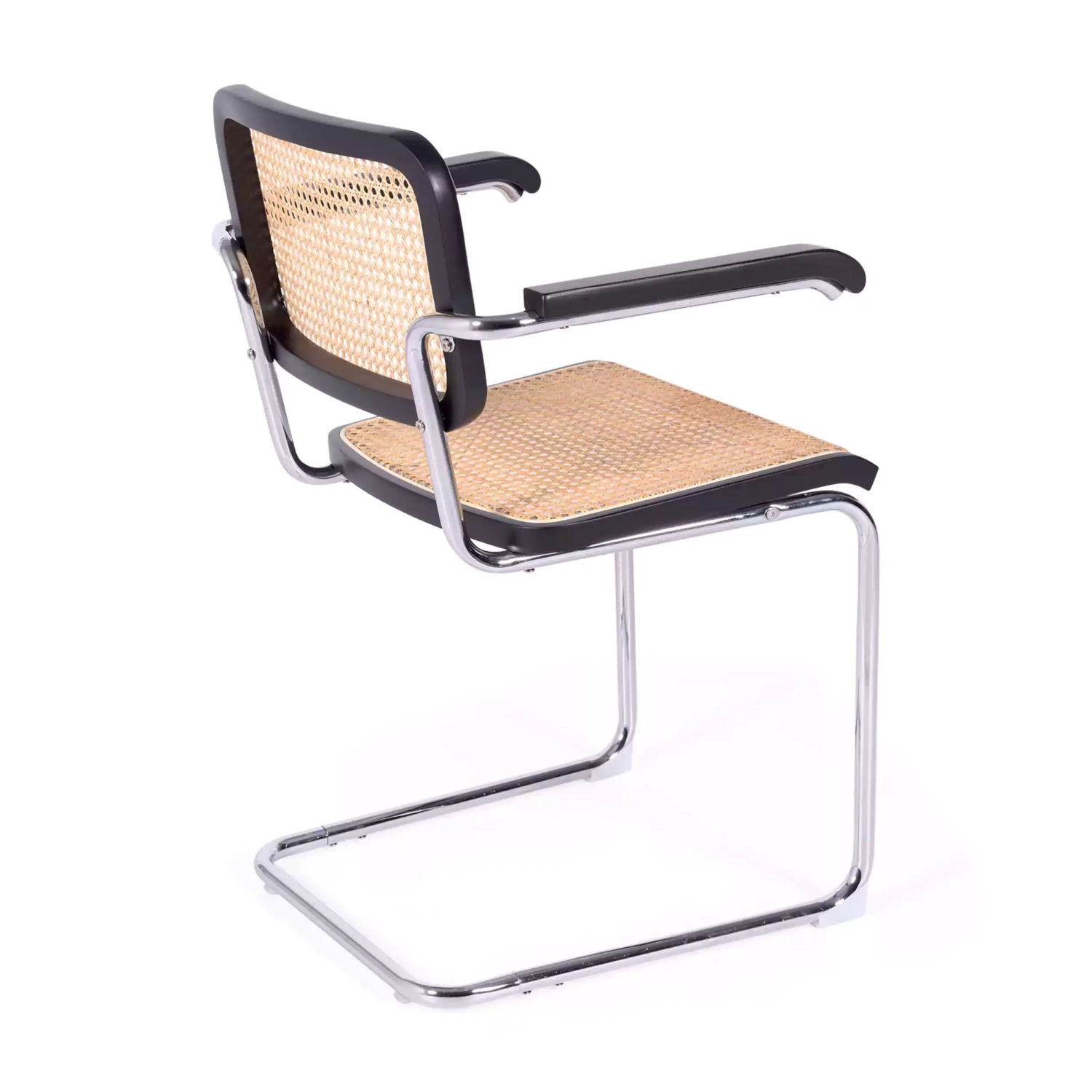 Chaise Cesca avec accoudoirs - Chaises en rotin - Meubles Concept