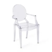 Réplica de la silla Louis Ghost de Phillipe Starck