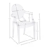 Réplique de la chaise Louis Ghost - Chaises design | Muebledesign