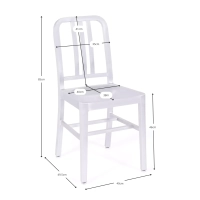 Navy replica stoel - Design Stoelen - Muebledesign