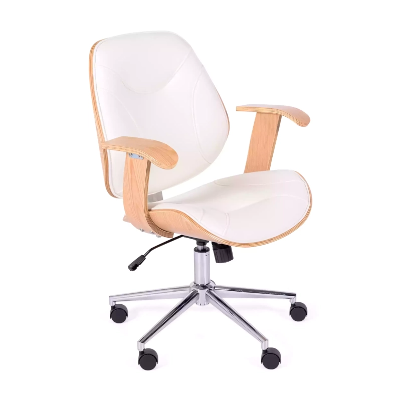 Cambridge kontorsstol i ljust trä - Mueble design