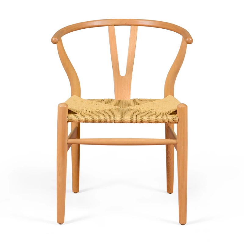 Sedia Wishbone CH24 Inspirazione Faggio - Sedie Scandinave