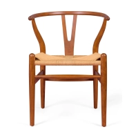 Inspiration Wishbone CH24 en noyer - Chaises nordiques - Meublesconcept