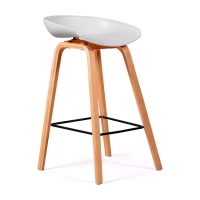 Hazte con el Taburete Nórdico en Madera de Haya - Mueble Design