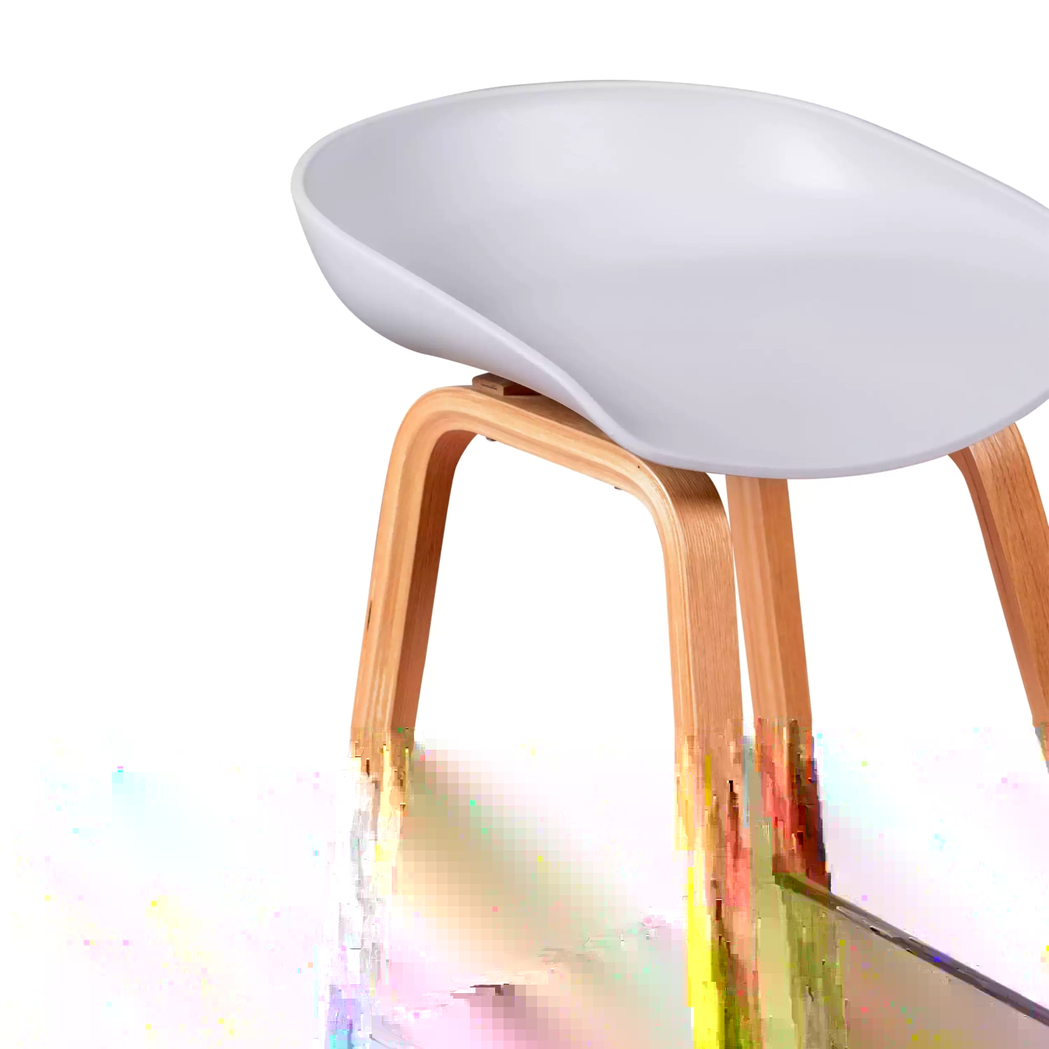 Hazte con el Taburete Nórdico en Madera de Haya - Mueble Design