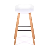 Barstol Skandinavien av 75cm i bokträ Mobelarium