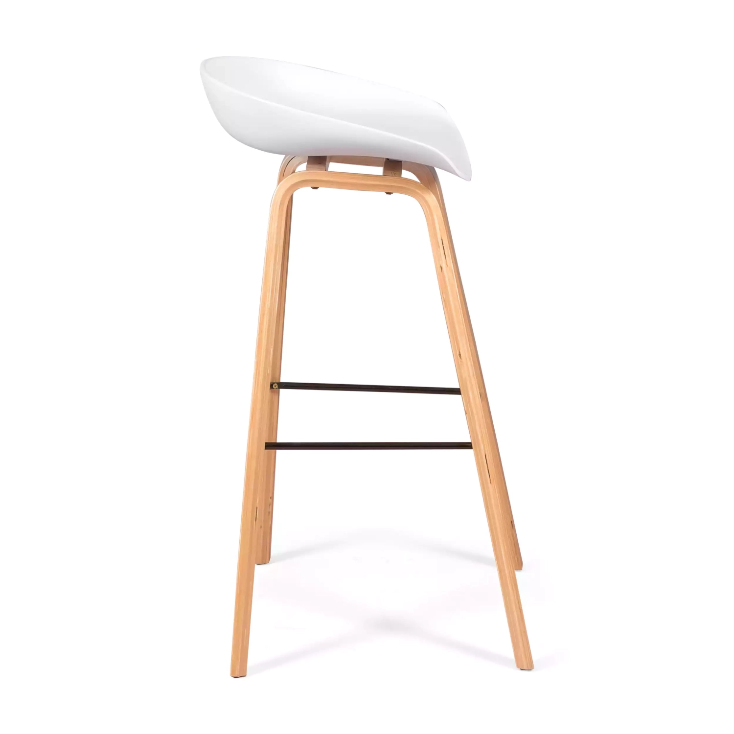 Tamborete Nórdico de 75cm em Madeira de Faia - Mueble Design